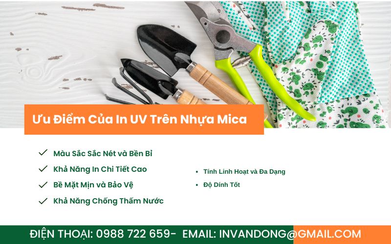 Ưu Điểm Của In UV Trên Nhựa Mica