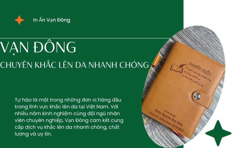 Vạn Đông - Đơn Vị Chuyên Khắc Lên Da Nhanh Chóng
