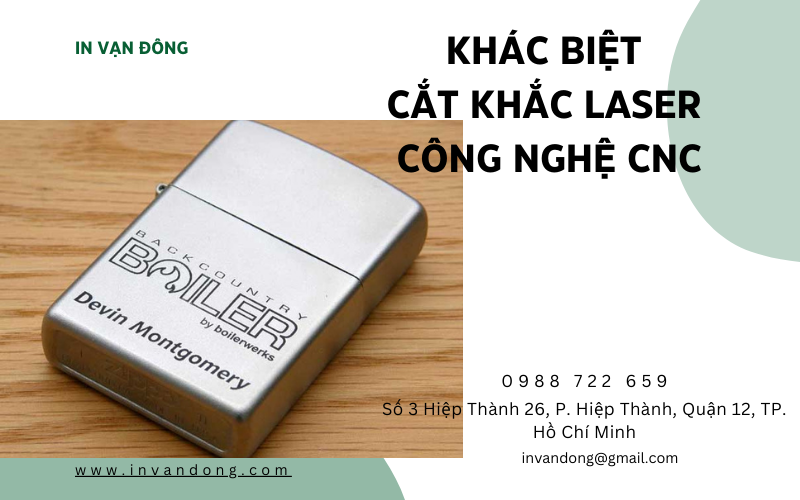 Sự Khác Biệt Giữa Cắt Khắc Laser Và Công Nghệ CNC