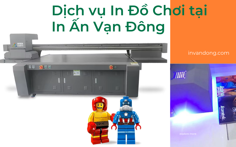Dịch vụ In Đồ Chơi tại In Ấn Vạn Đông