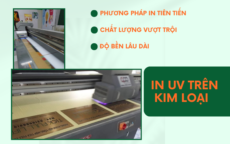 Dịch vụ in UV trên kim loại là gì?