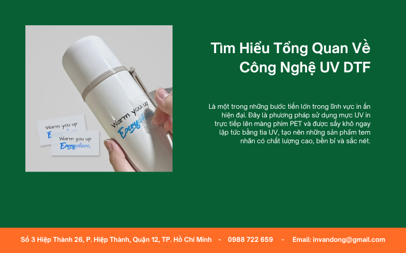 Tìm Hiểu Tổng Quan Về Công Nghệ UV DTF