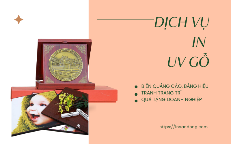 Vì sao nên chọn dịch vụ in UV gỗ của Vạn Đông?
