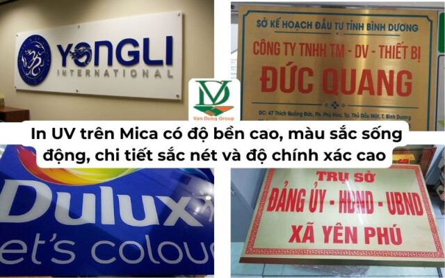 Lợi ích của In UV trên Mica