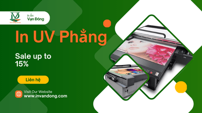 Ứng dụng của in UV phẳng trong ngành quảng cáo