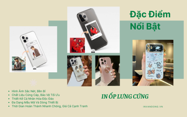 Đặc Điểm Nổi Bật Khi In Ốp Lưng Theo Yêu Cầu