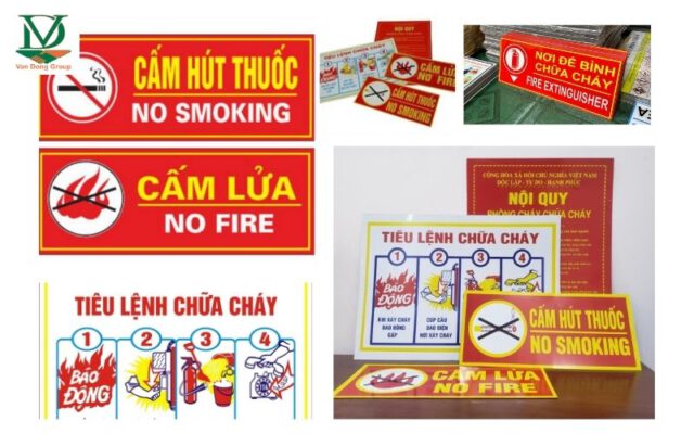 Địa chỉ in biển báo phòng cháy chữa cháy tại TP. Hồ Chí Minh