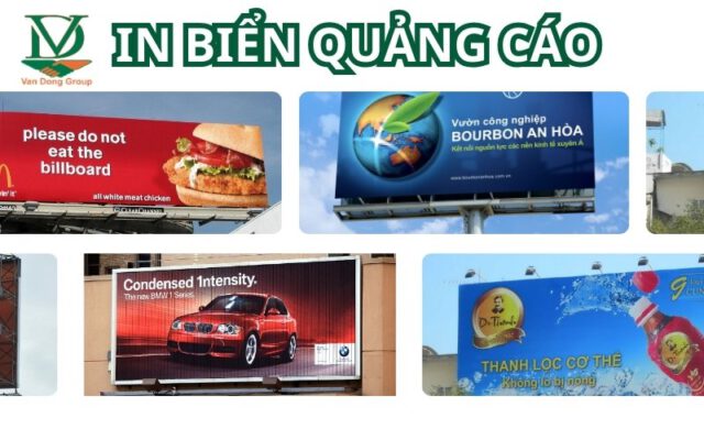 Giới thiệu dịch vụ in biển quảng cáo tại Vạn Đông