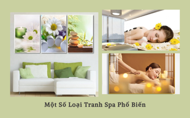 Một Số Loại Tranh Spa Phổ Biến