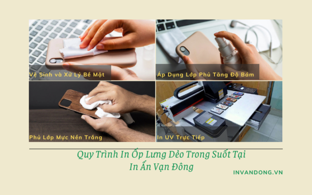 Quy Trình In Ốp Lưng Dẻo Trong Suốt Tại In Ấn Vạn Đông