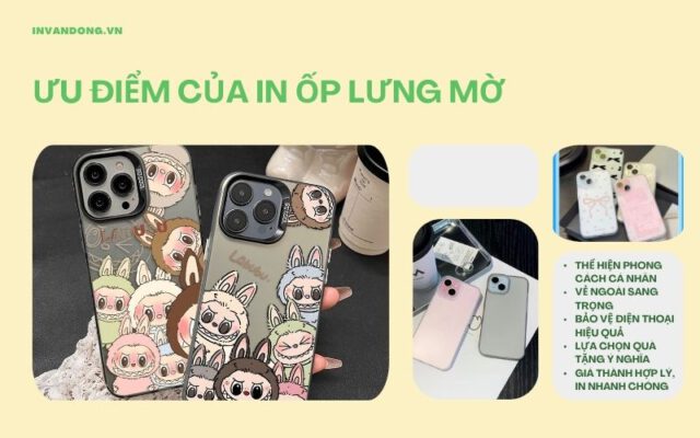Ưu Điểm Của In Ốp Lưng Mờ Theo Yêu Cầu