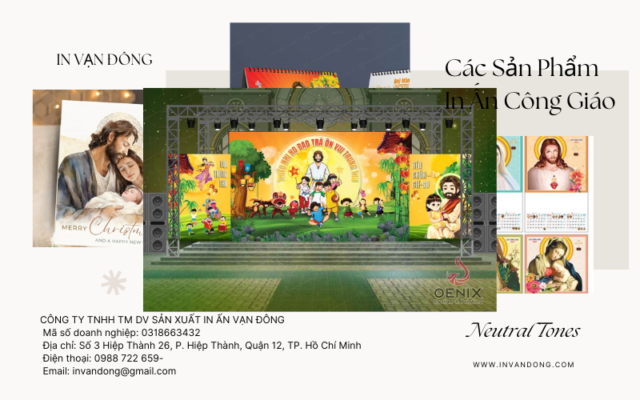 Các sản phẩm in ấn công giáo