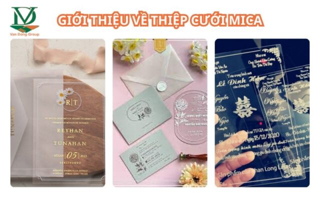 Giới Thiệu Về Thiệp Cưới Mica
