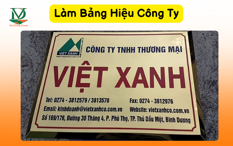 Làm Biển Công Ty Giá Rẻ
