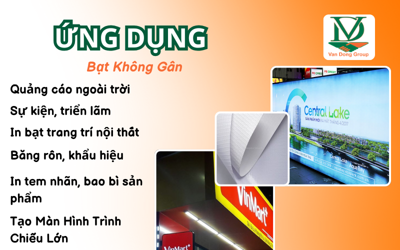 Ứng Dụng Bạt Không Gân