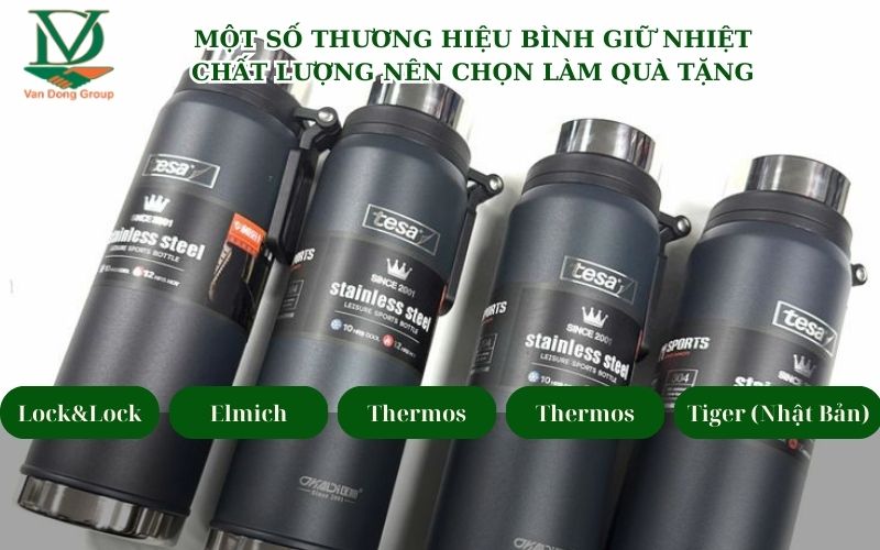 Một số thương hiệu bình giữ nhiệt chất lượng nên chọn làm quà tặng