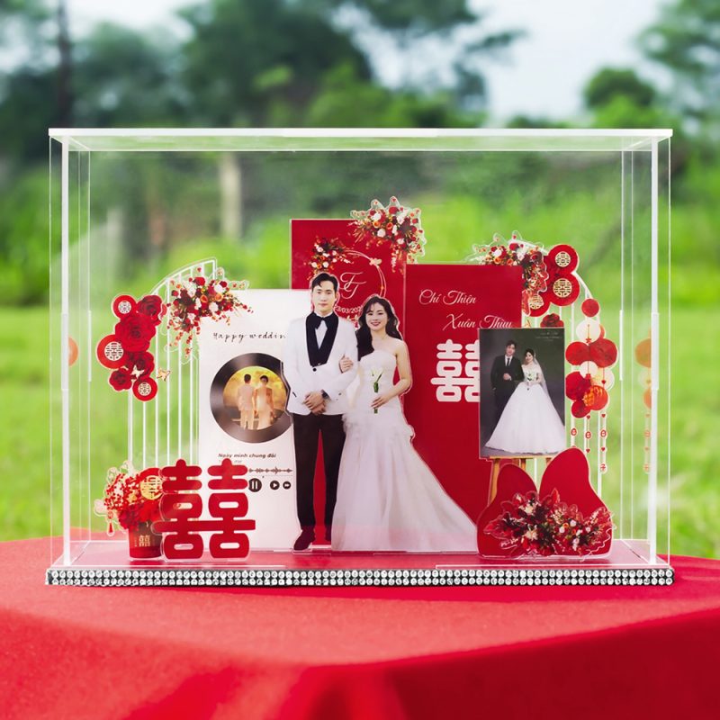 Standee Decor cưới 3D