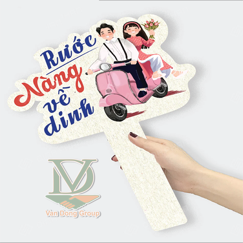 Hashtag cầm tay cưới hỏi bằng Fomex
