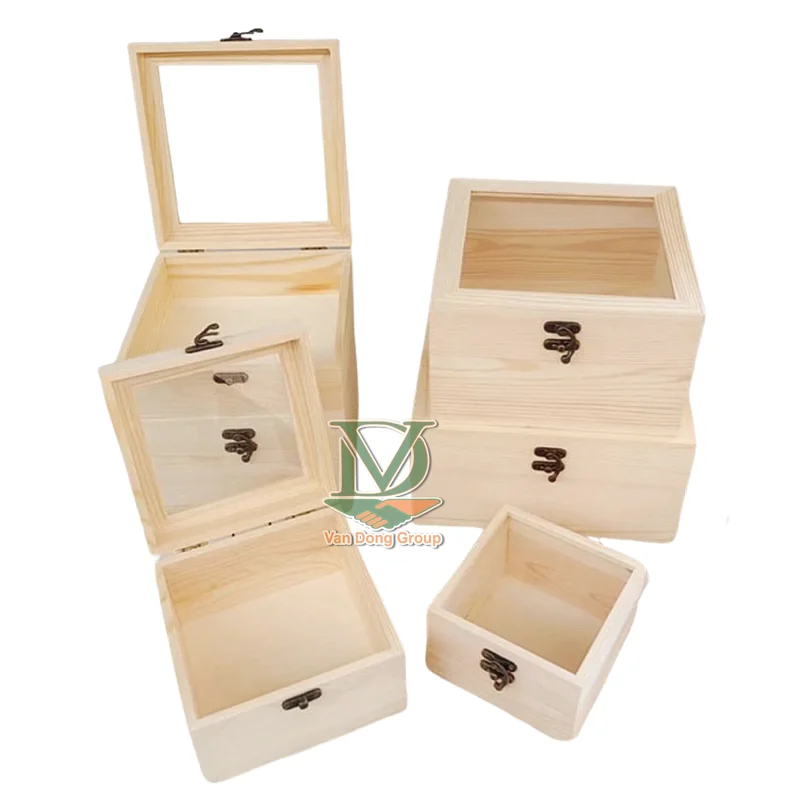 Hộp Gỗ Đựng Quà Tặng các loại