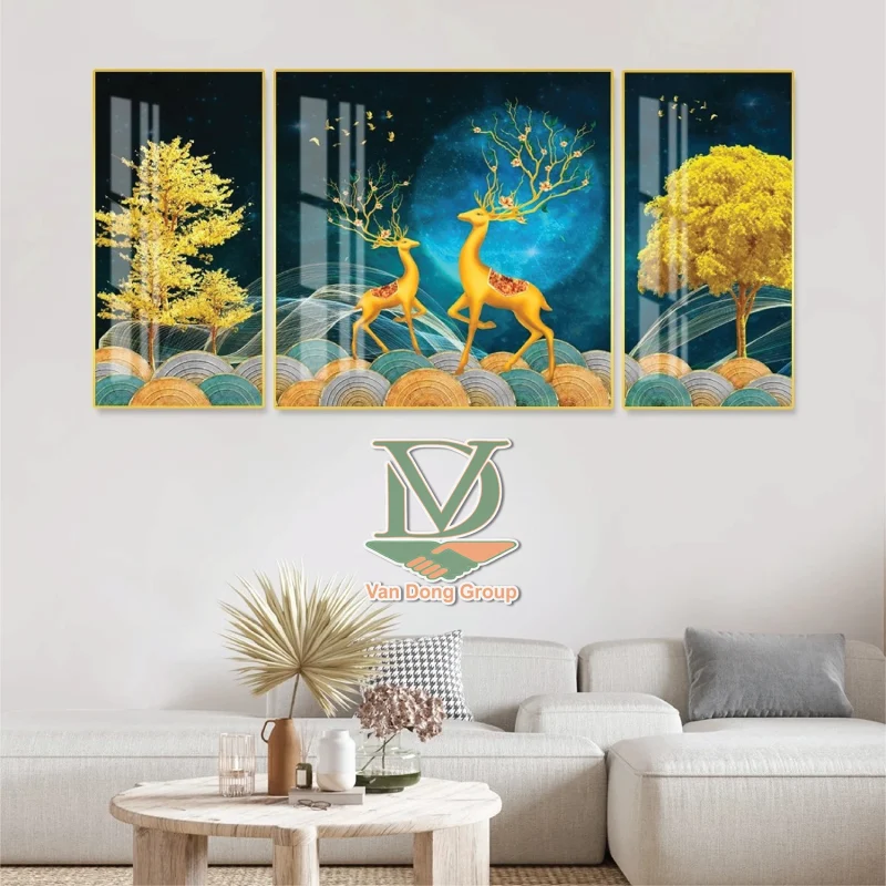 Tranh tráng gương phong thuỷ